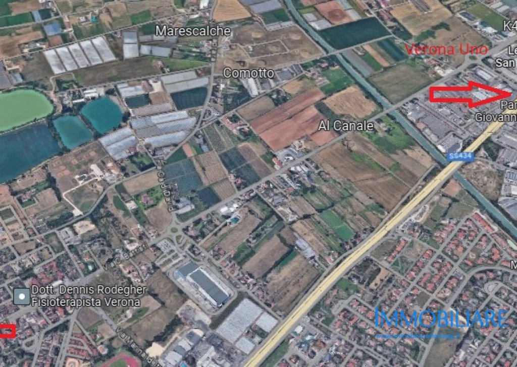 Affitto Negozio Locale Commerciale San Giovanni Lupatoto - Negozio con magazzino in zona di grande passaggio Località Pozzo